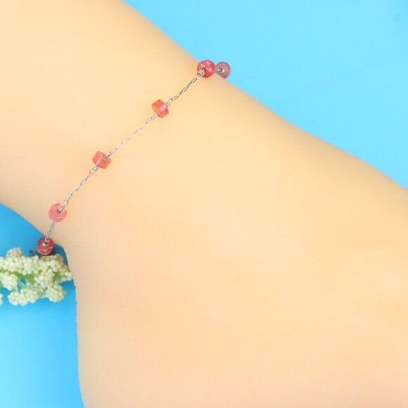 Elegant Handmade Anklet – Perfect for Women & Girls | Ideal Gift Option, DYC1568 - Picture 3 of 9